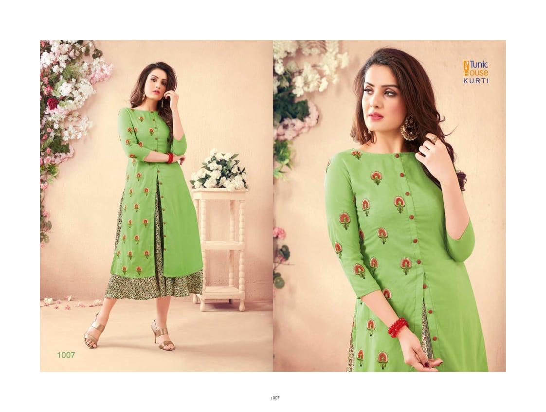 Tunic House Swarna Pankh Vol 2 Fancy Designer Kurtis Indian Kurtis Outfit