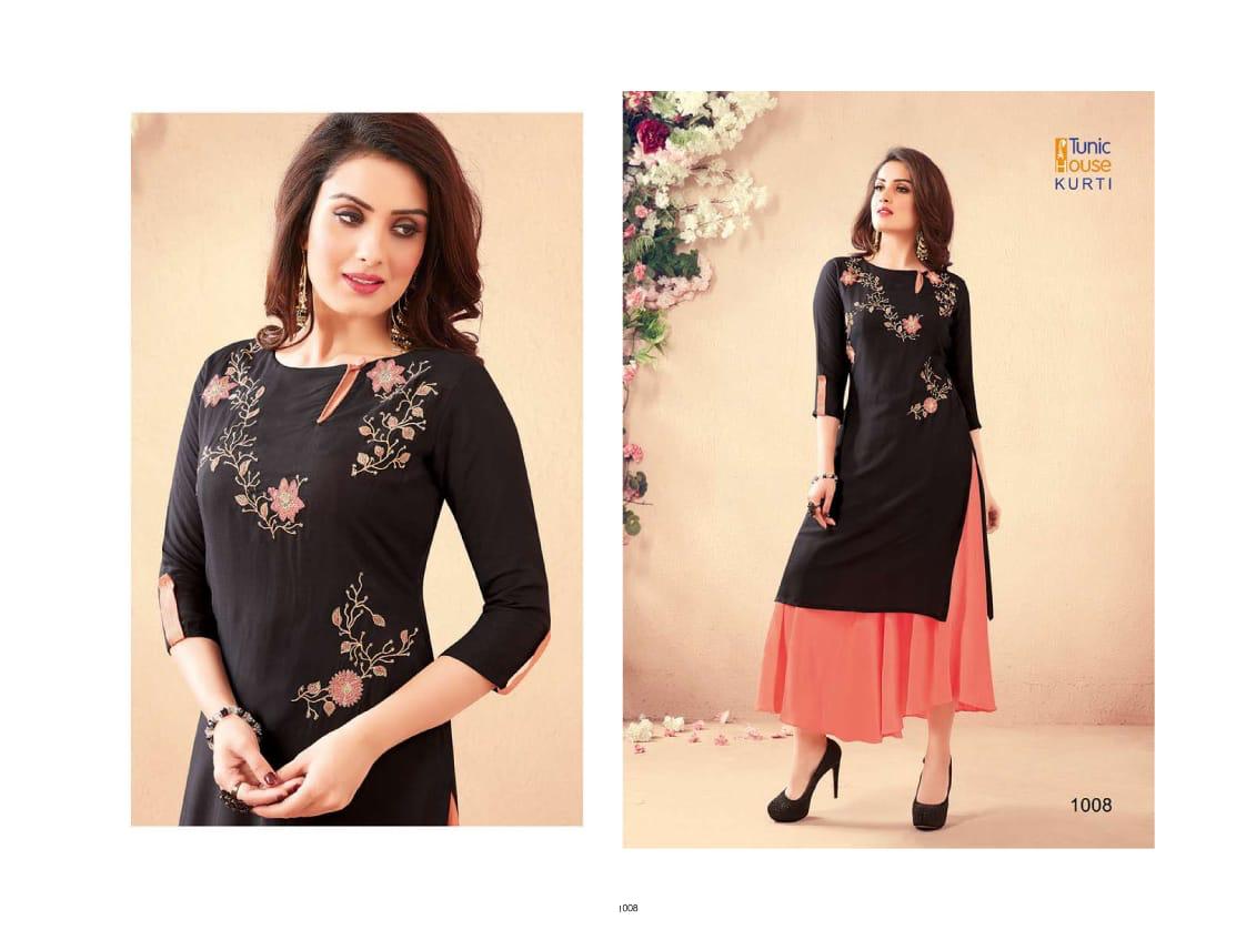Tunic House Swarna Pankh Vol 2 Fancy Designer Kurtis Indian Kurtis Outfit