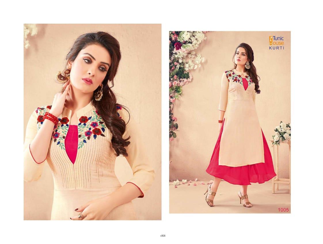 Tunic House Swarna Pankh Vol 2 Fancy Designer Kurtis Indian Kurtis Outfit