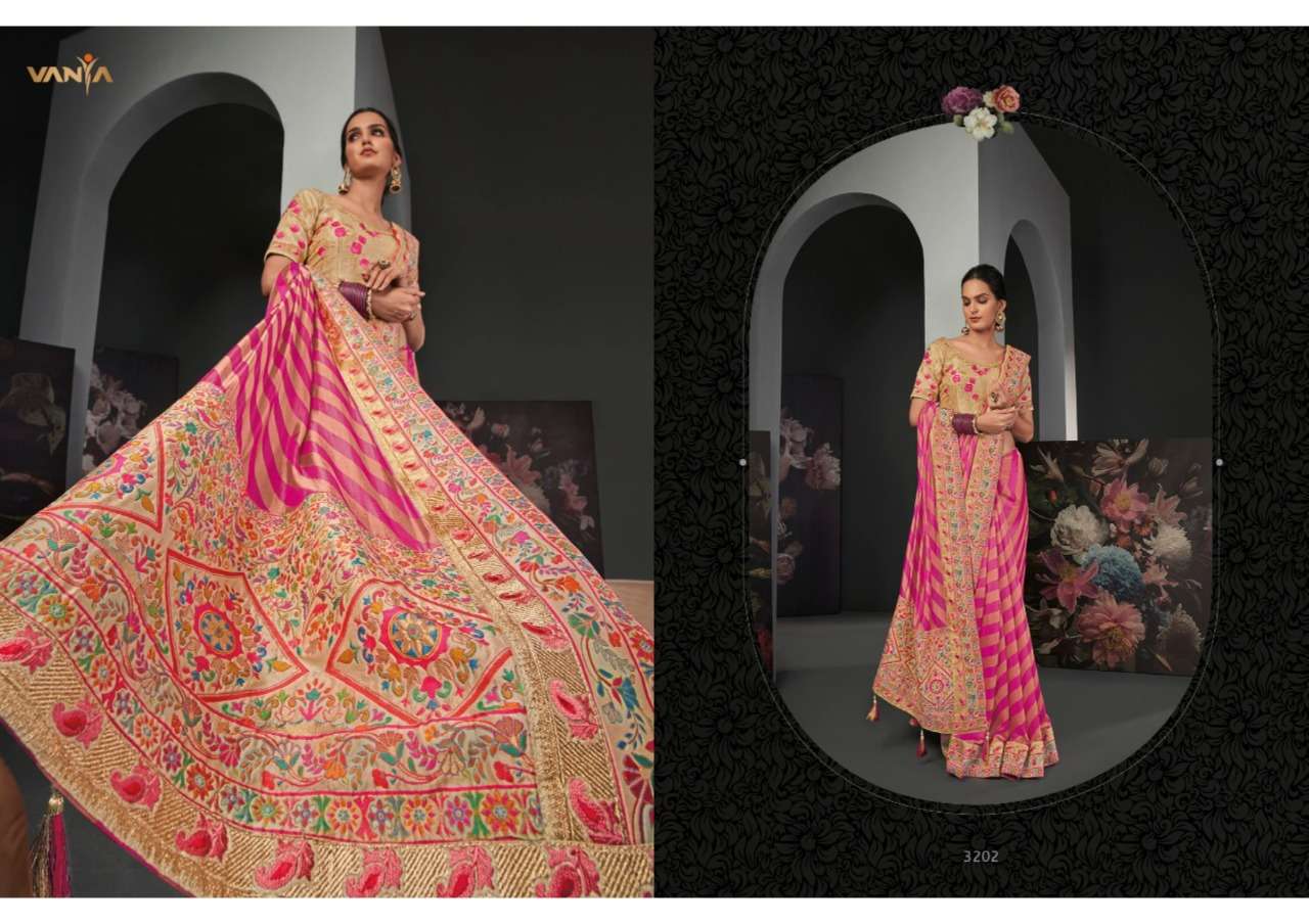 Vanya 3201 Series Vol 22 Party Wear Classy Saree Catalogue