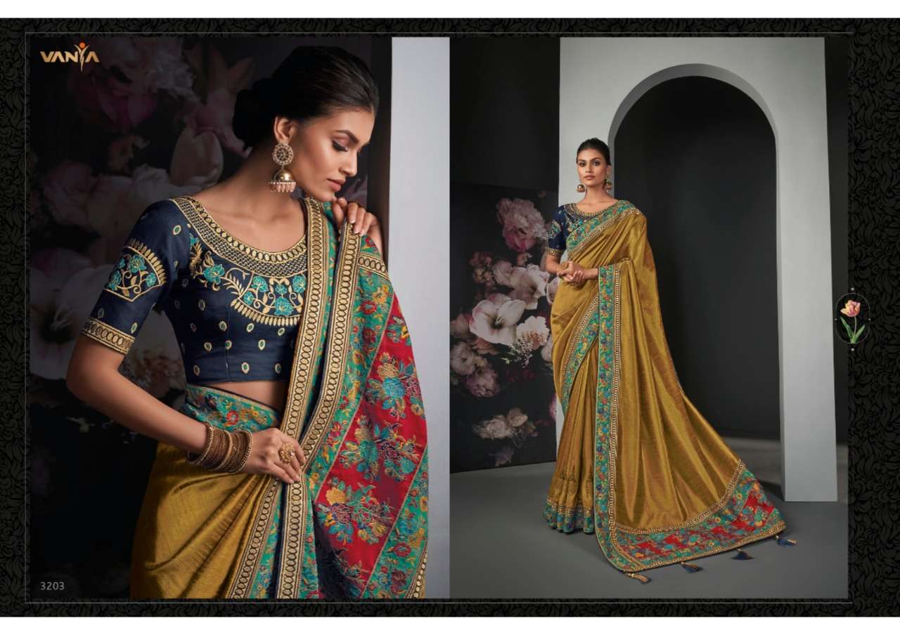 Vanya 3201 Series Vol 22 Party Wear Classy Saree Catalogue
