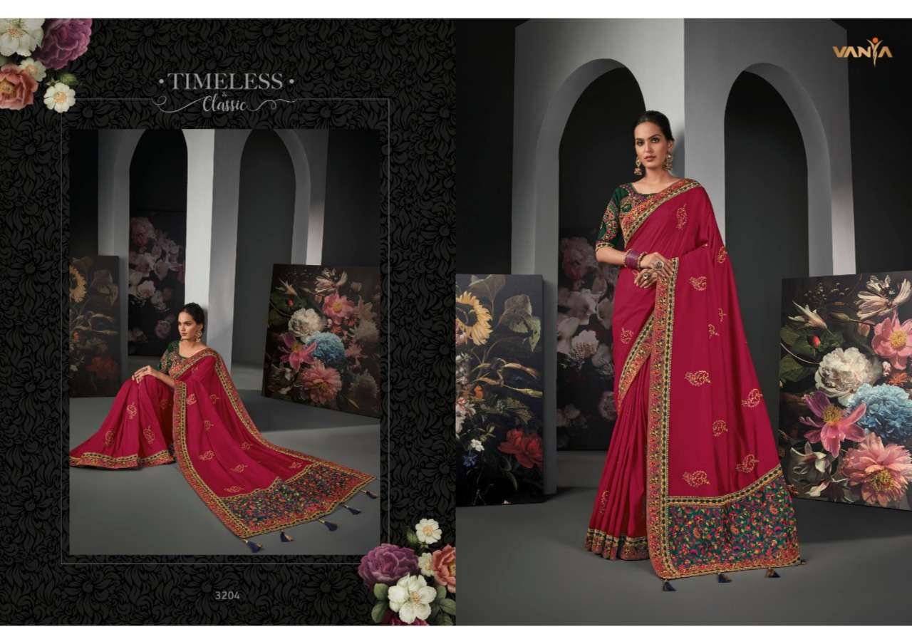 Vanya 3201 Series Vol 22 Party Wear Classy Saree Catalogue