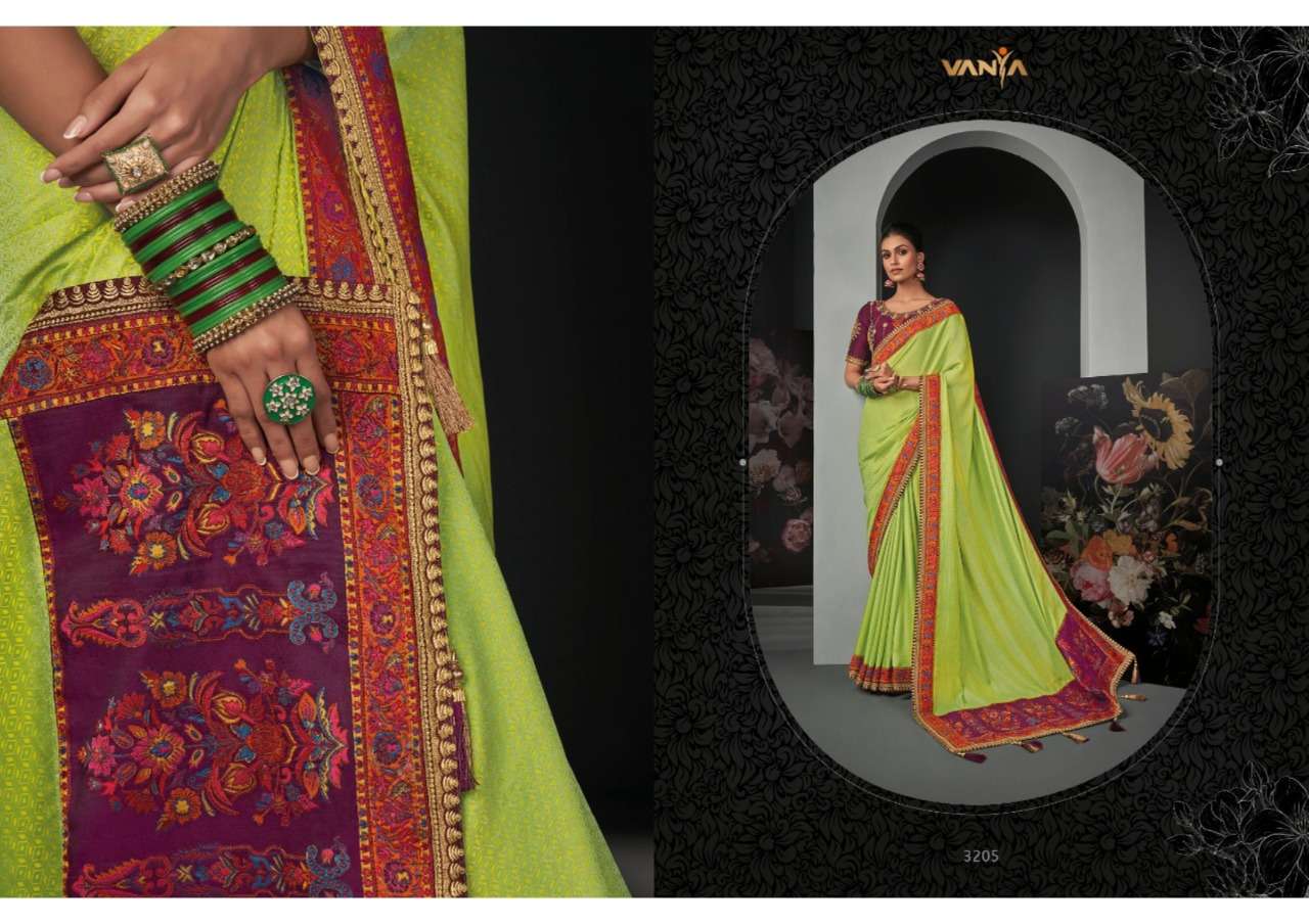 Vanya 3201 Series Vol 22 Party Wear Classy Saree Catalogue
