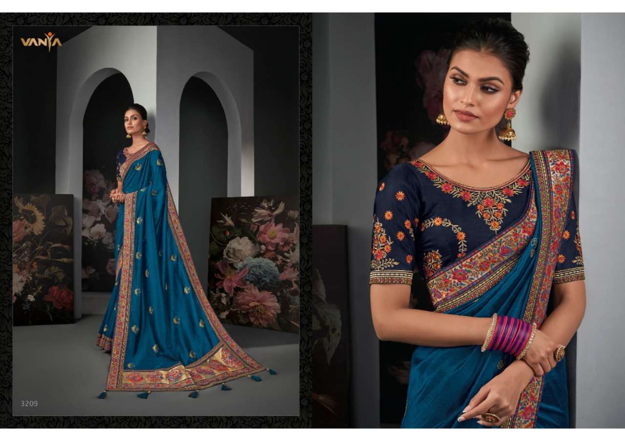 Vanya 3201 Series Vol 22 Party Wear Classy Saree Catalogue