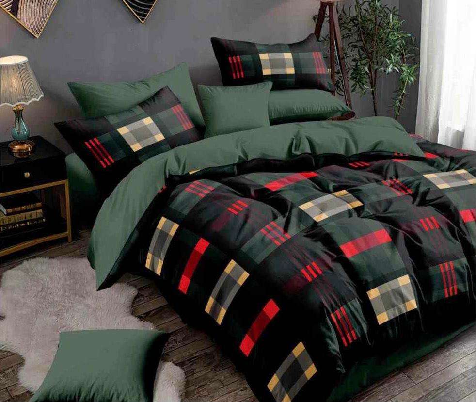 Cadbury King Size Cotton Bedsheets With 2 Pillow Cover And Comforter Exporter