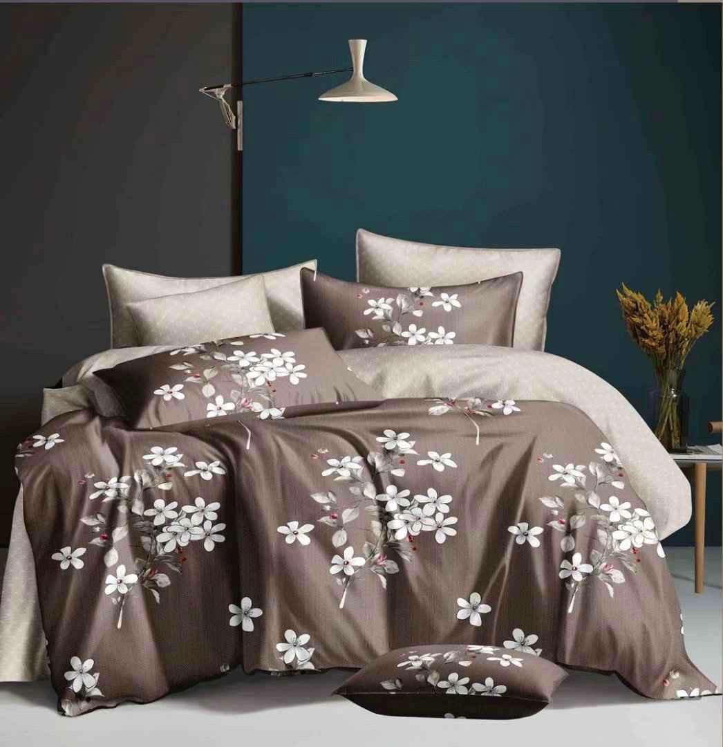 Cadbury King Size Cotton Bedsheets With 2 Pillow Cover And Comforter Exporter