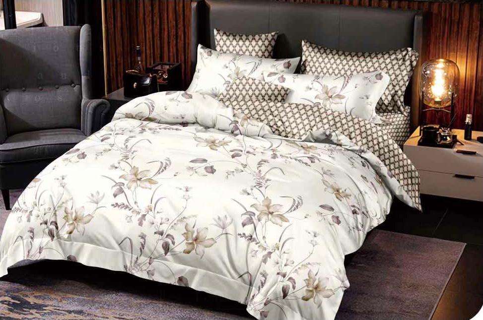 Cadbury King Size Cotton Bedsheets With 2 Pillow Cover And Comforter Exporter