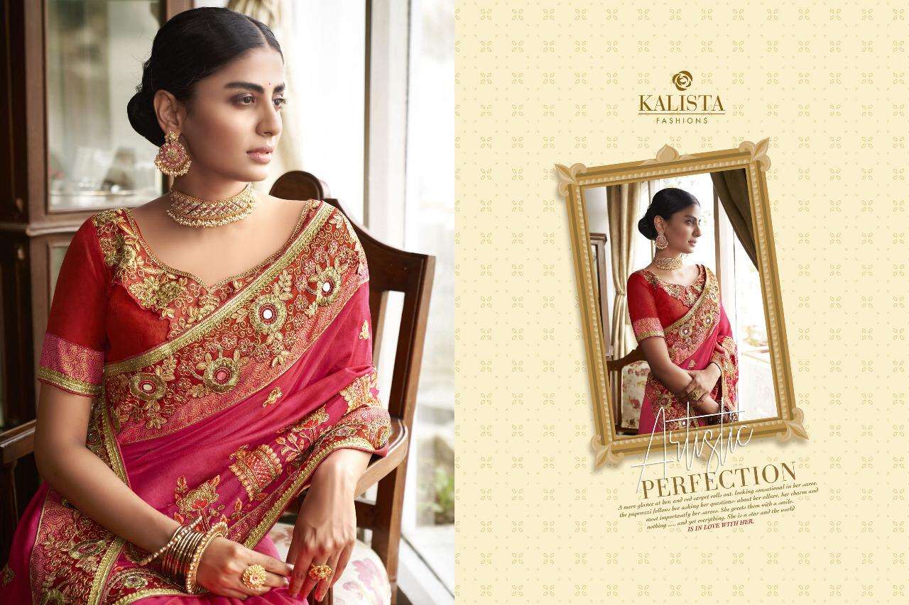 Kalista Sana Gold Edition Party Wear Wedding Sarees