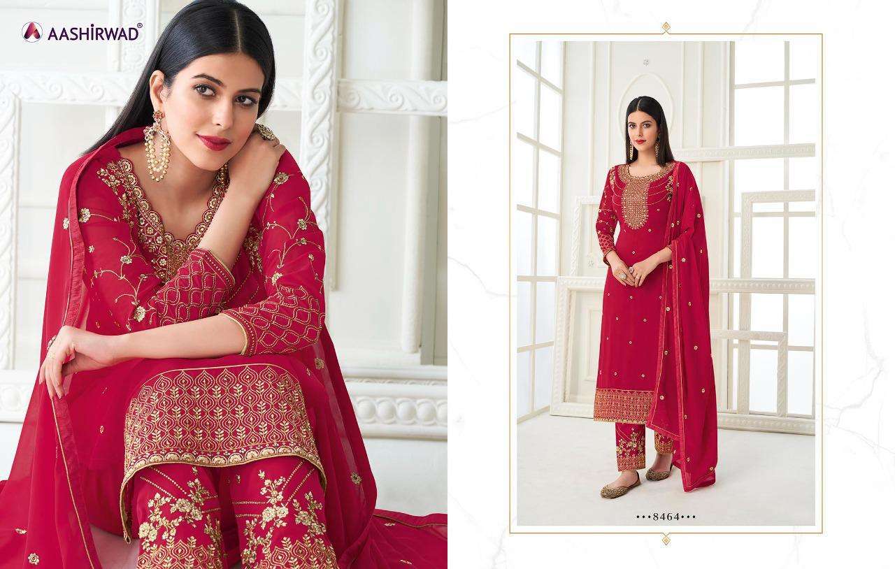 Aashirwad Samiya Georgette Work Designer Salwar Kameez