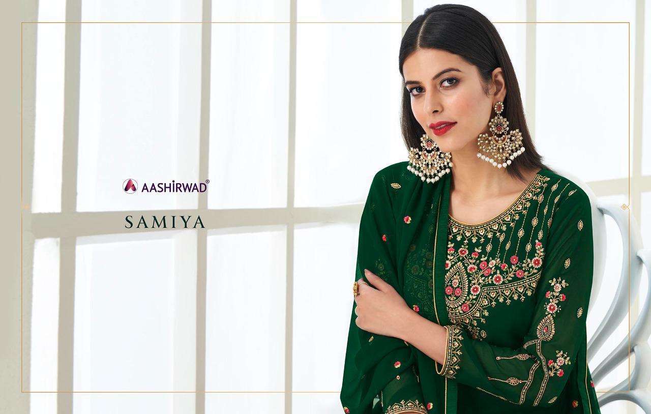 Aashirwad Samiya Georgette Work Designer Salwar Kameez