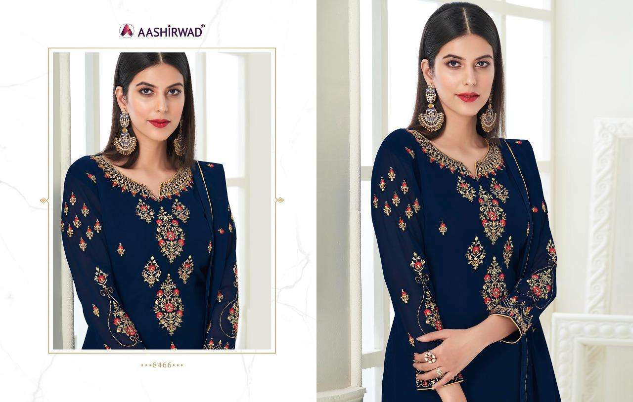 Aashirwad Samiya Georgette Work Designer Salwar Kameez