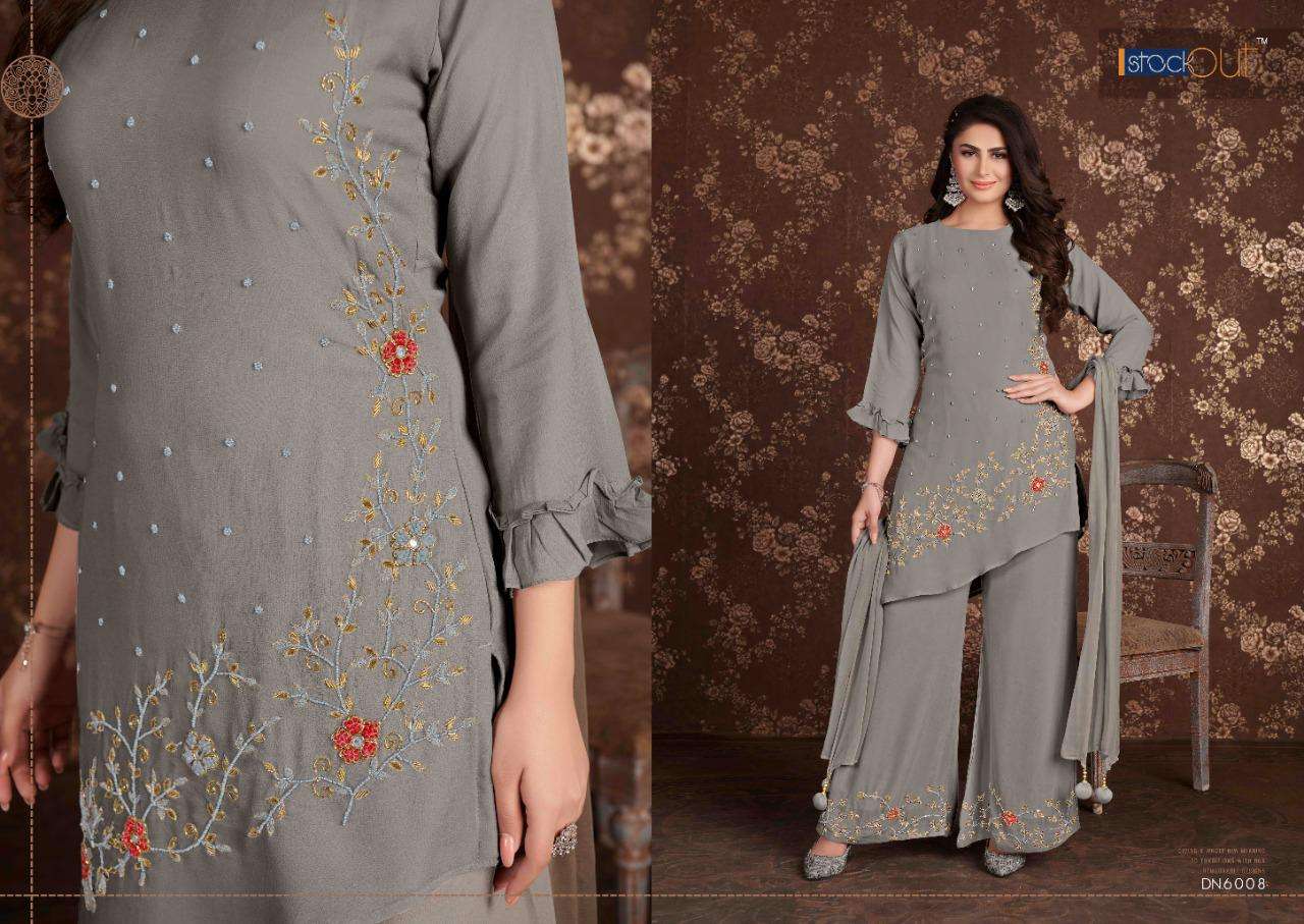 Anju Fab Dastoor Viscose Georgette Readymade Salwar Kameez