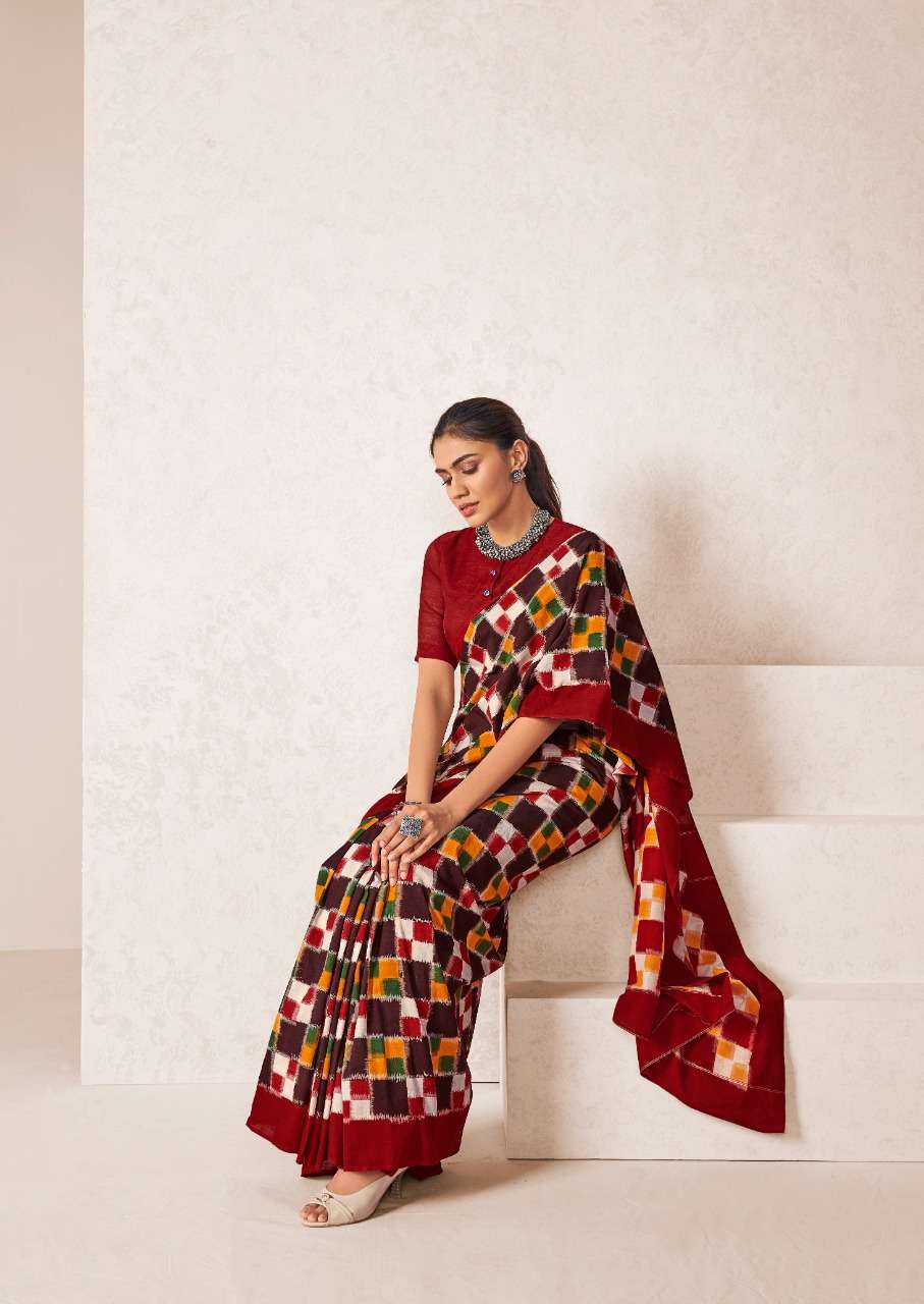 Barkha Vol 4 By Sr Brand Mulmul Cotton Saree Exporter