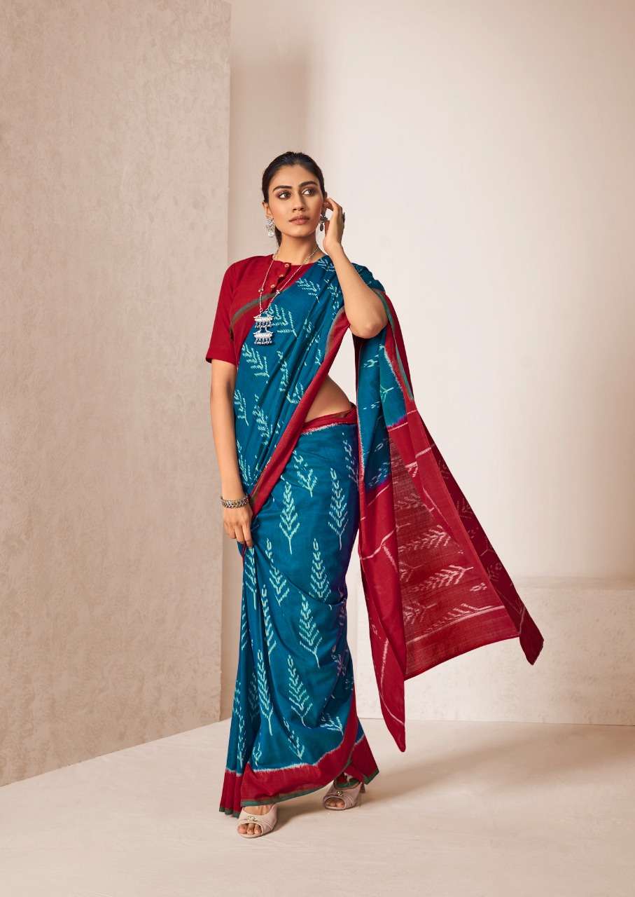 Barkha Vol 4 By Sr Brand Mulmul Cotton Saree Exporter