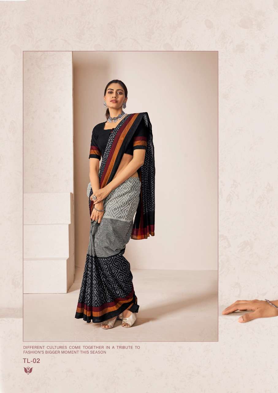 Barkha Vol 4 By Sr Brand Mulmul Cotton Saree Exporter