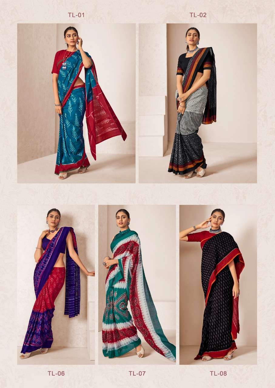 Barkha Vol 4 By Sr Brand Mulmul Cotton Saree Exporter