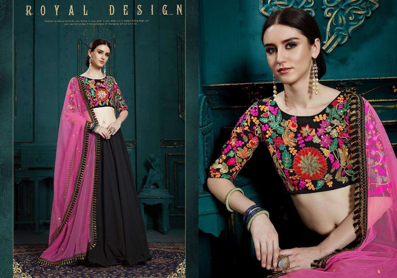 Euphoria Vol 3 By Arya Georgette Classy Look Fancy Lehenga
