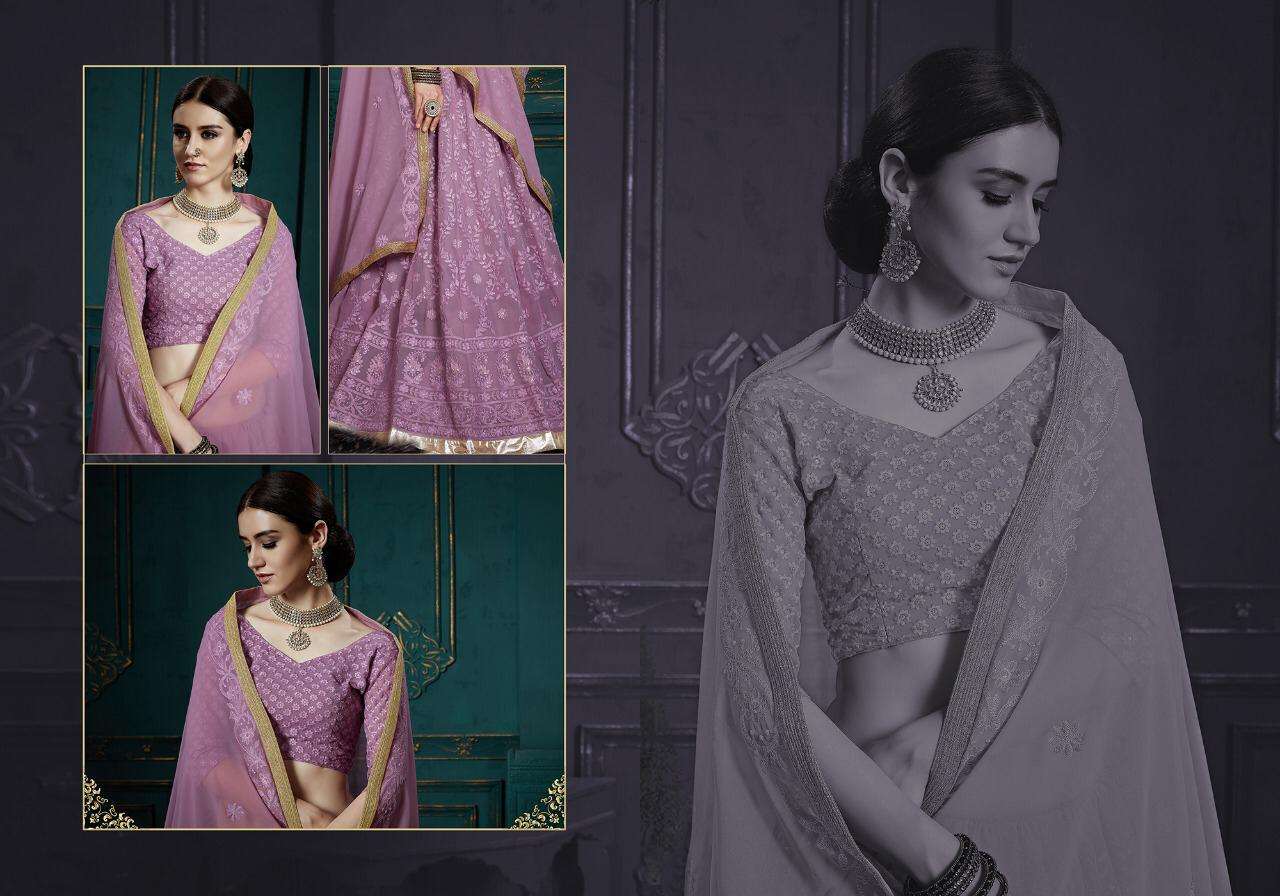 Euphoria Vol 3 By Arya Georgette Classy Look Fancy Lehenga