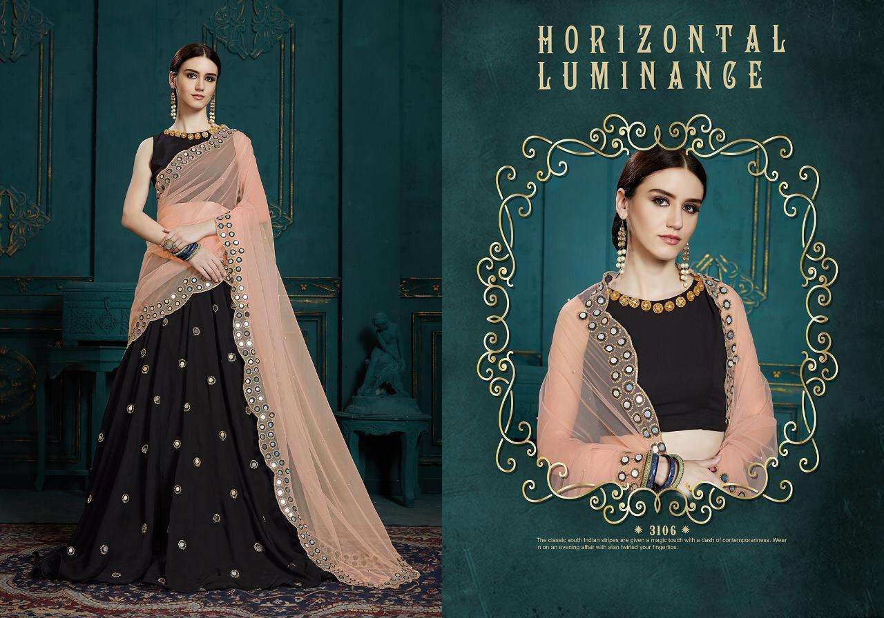 Euphoria Vol 3 By Arya Georgette Classy Look Fancy Lehenga
