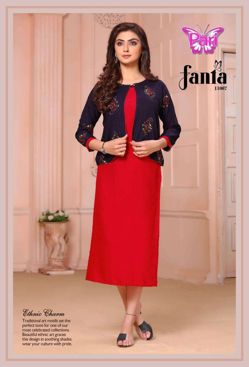 Fanta11 By Pari Heavy Rayon Kurti Catalog Collection Wholesaler Lowest Best Price In Ahmedabad Surat Chennai India Uk Usa Malaysia Singapore Canada Australia Mauritius