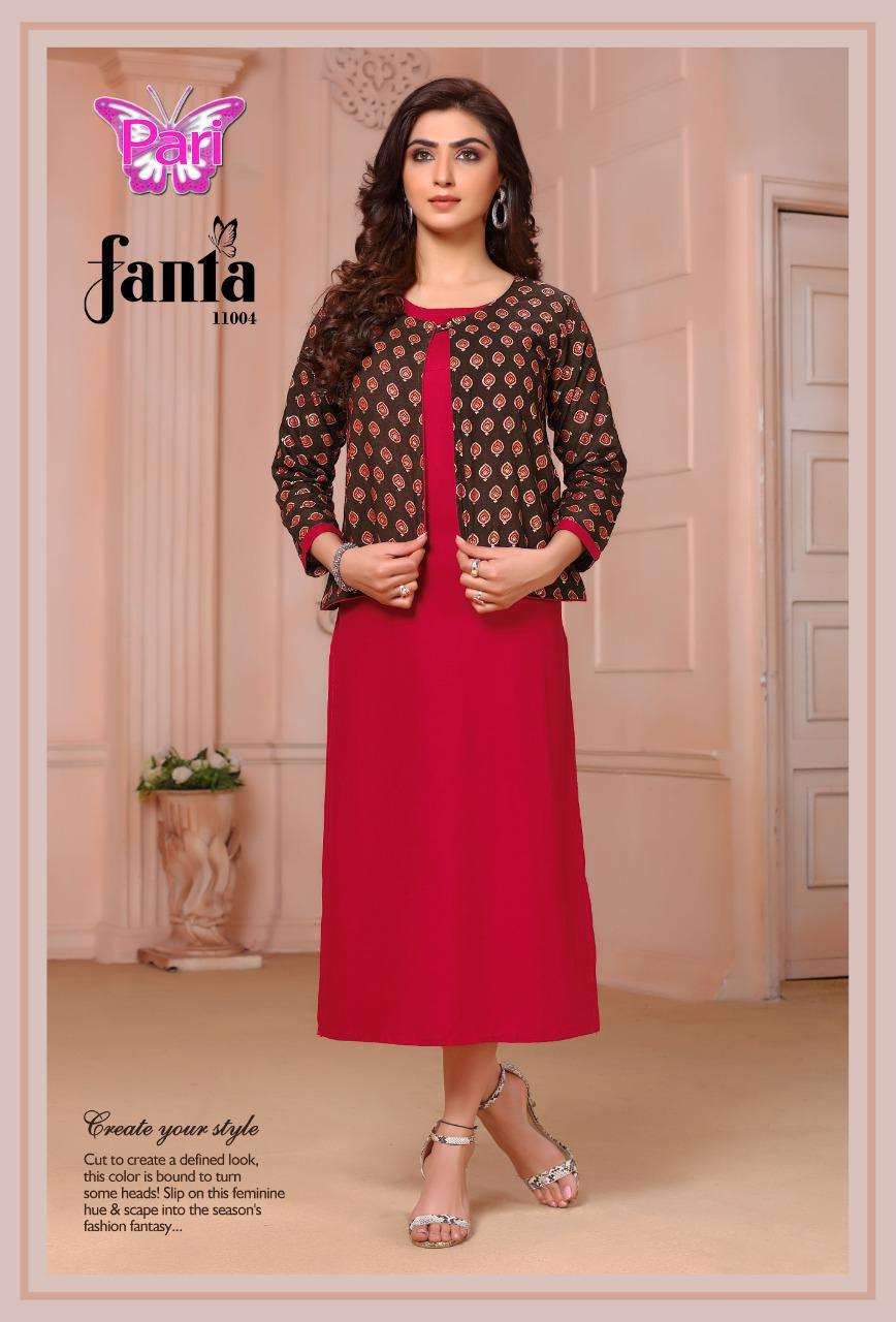 Fanta11 By Pari Heavy Rayon Kurti Catalog Collection Wholesaler Lowest Best Price In Ahmedabad Surat Chennai India Uk Usa Malaysia Singapore Canada Australia Mauritius