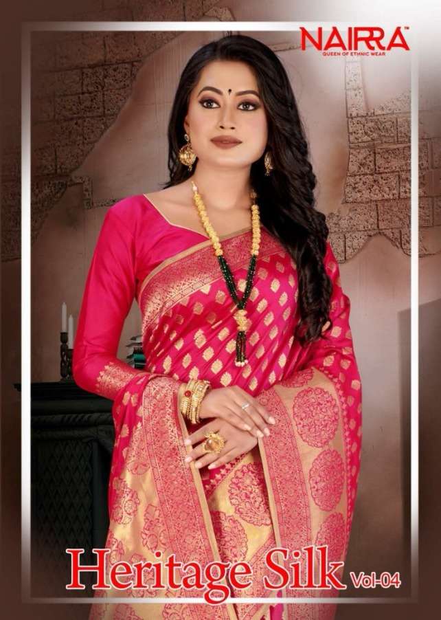 Heritage Silk Vol 4 By Nakkashi Art Silk Fancy Sarees