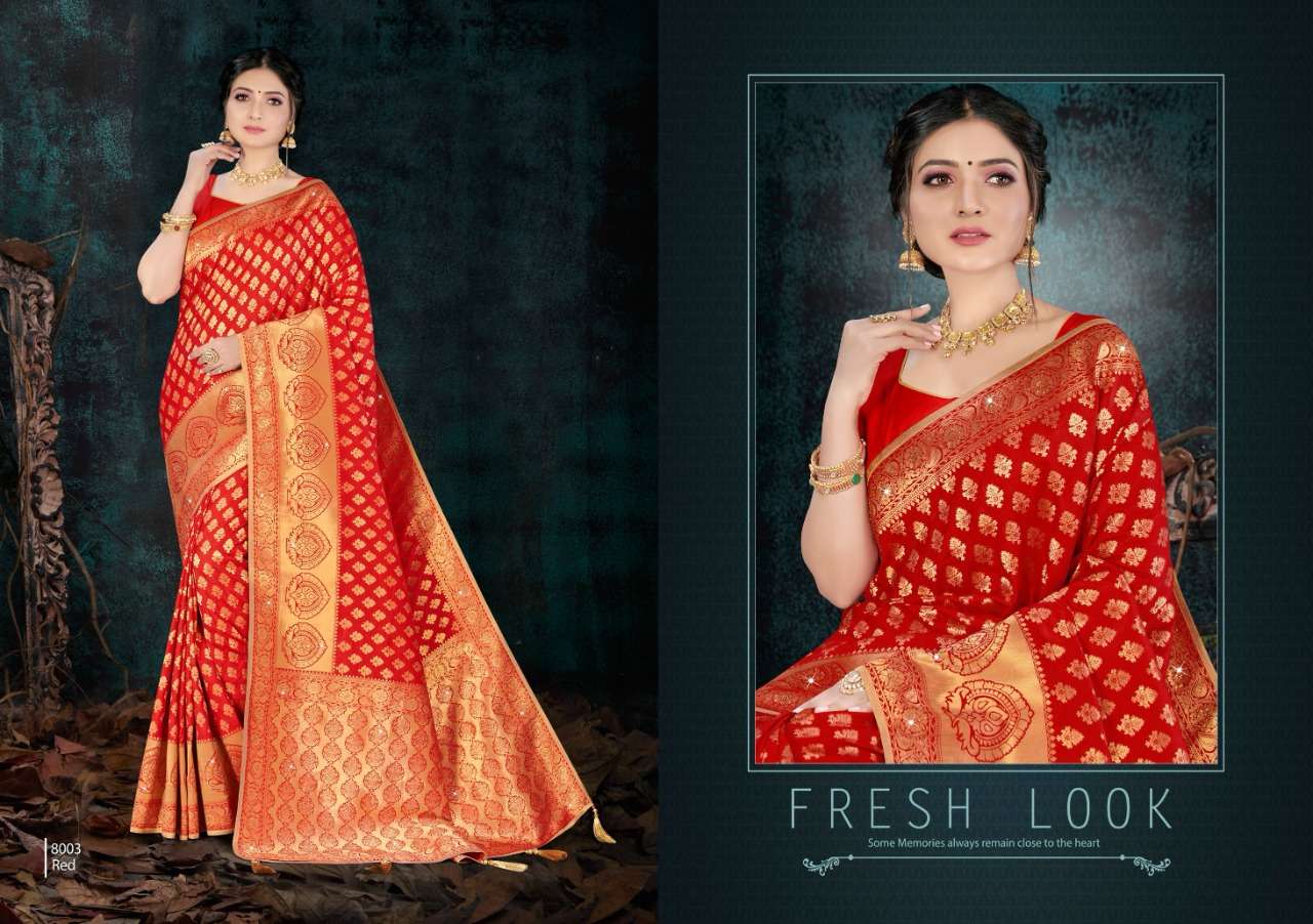 Nakkashi Heritage Silk Vol 4 By Nairra Designer Saree Wholesaler