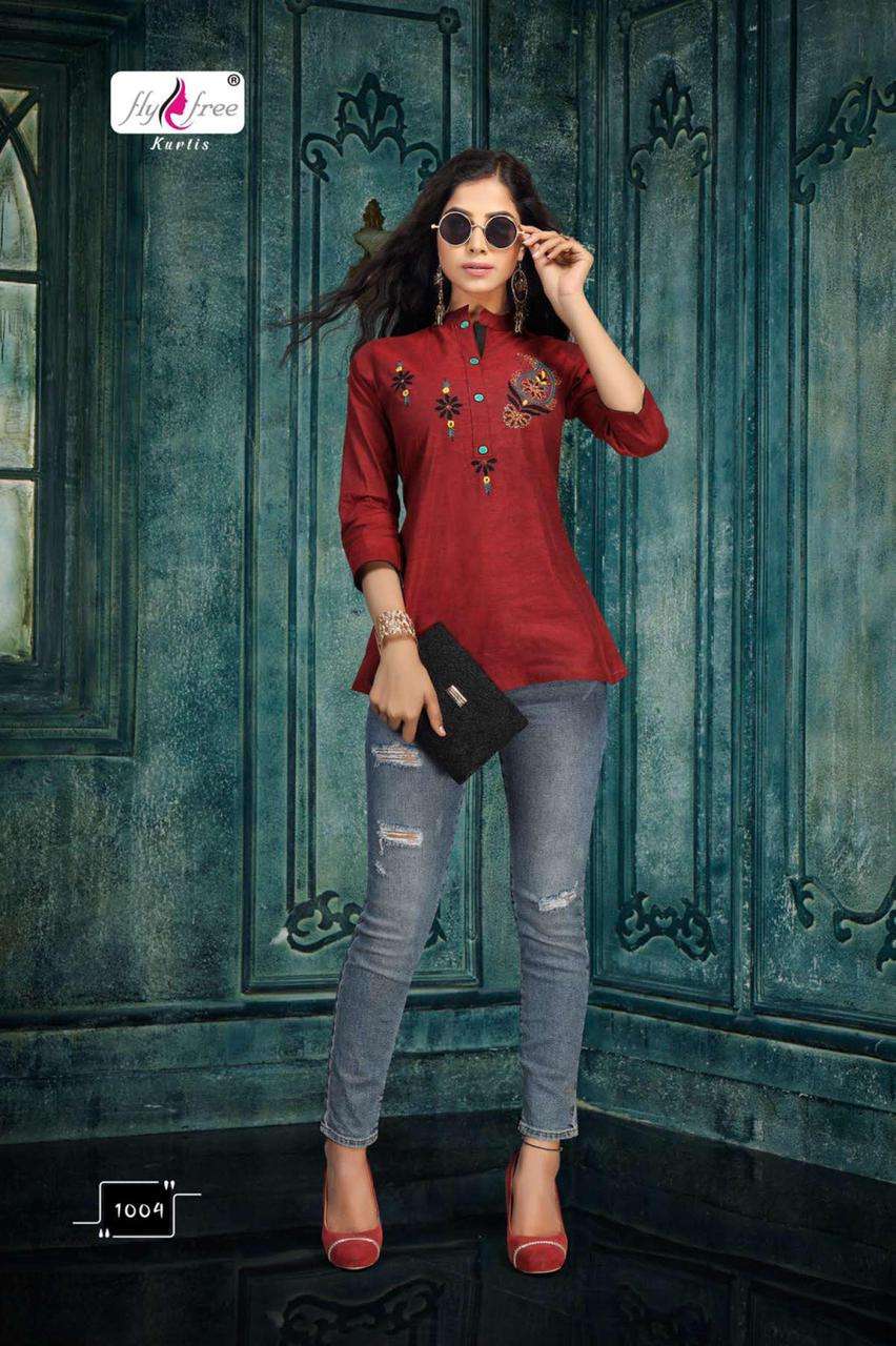 Nautica By Fly Free Heavy Handloom Cotton With Work Short Top Catalog Collection