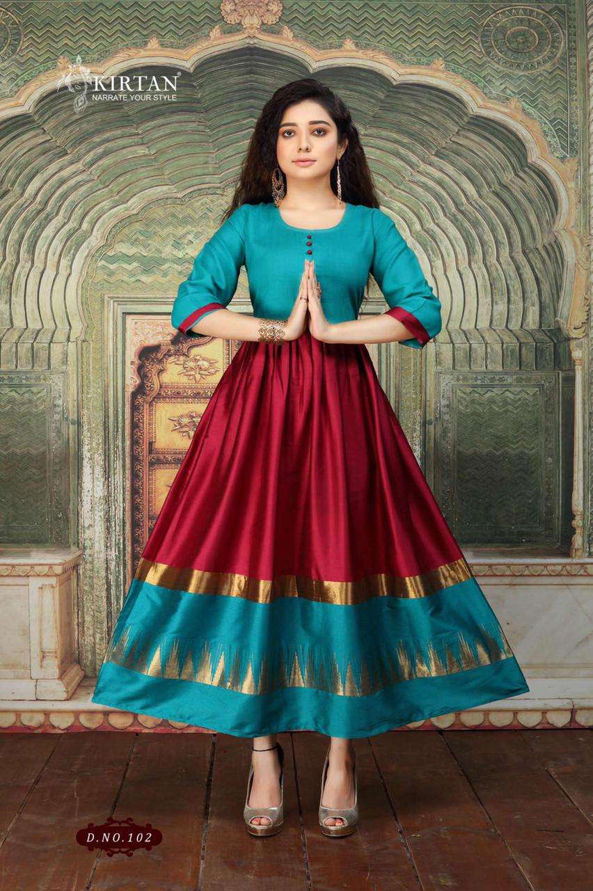 Shagun By Kirtan Silk Kurti Catalog Collection Wholesaler Lowest Best Price In Ahmedabad Surat Chennai India Uk Usa Malaysia Singapore Canada Australia Mauritius
