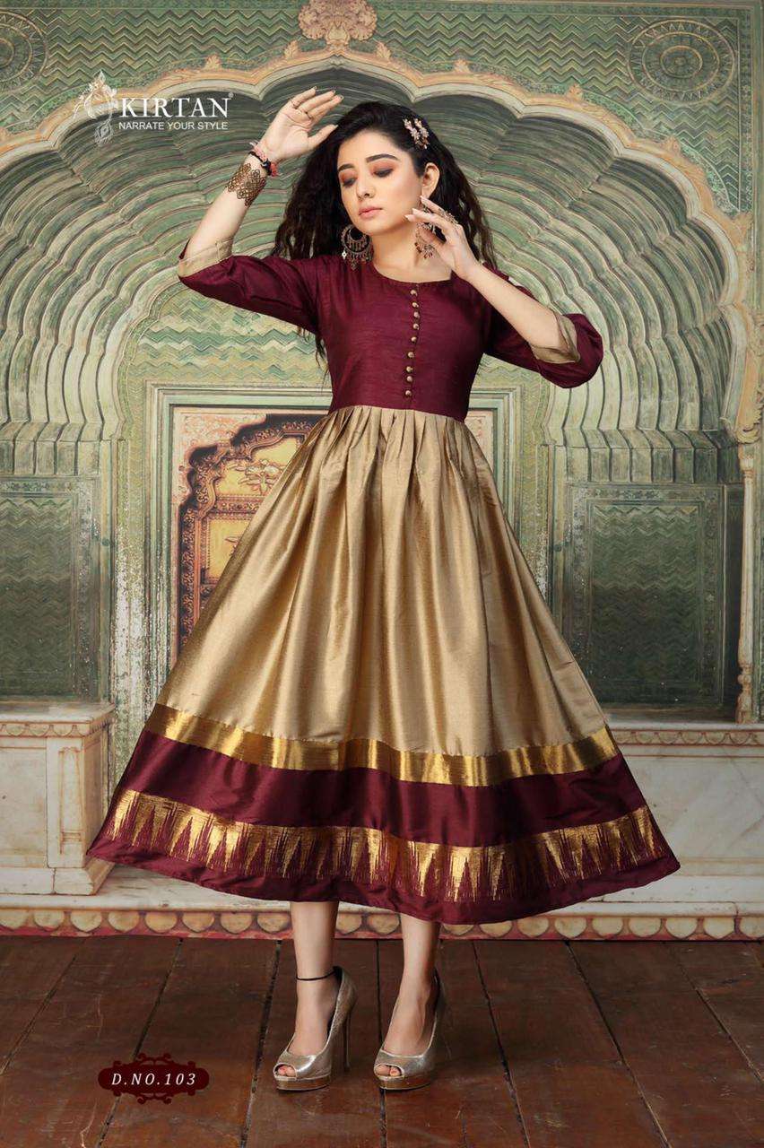 Shagun By Kirtan Silk Kurti Catalog Collection Wholesaler Lowest Best Price In Ahmedabad Surat Chennai India Uk Usa Malaysia Singapore Canada Australia Mauritius