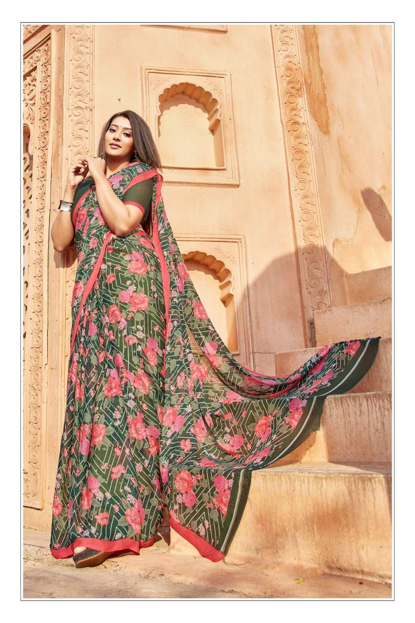 Urjaa By Sr Brand Silk Georgette Sarees