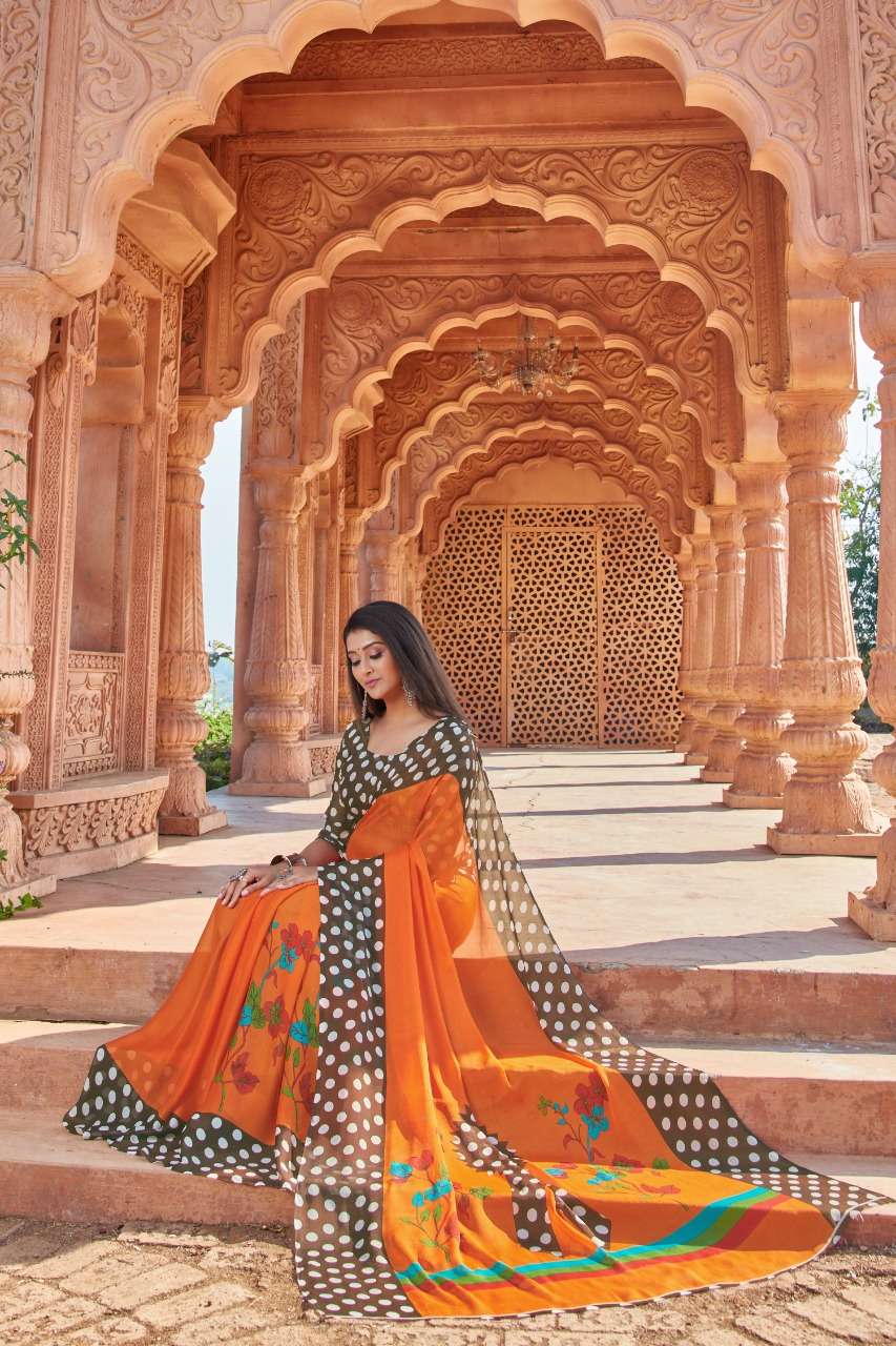 Urjaa By Sr Brand Silk Georgette Sarees