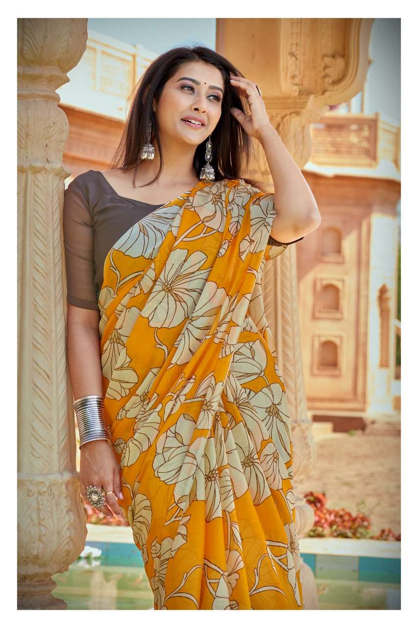 Urjaa By Sr Brand Silk Georgette Sarees