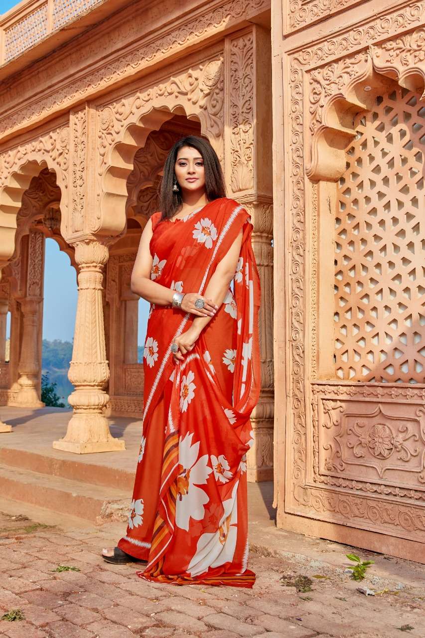Urjaa By Sr Brand Silk Georgette Sarees
