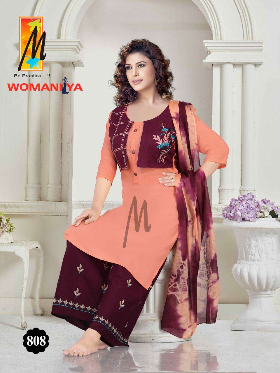 Womaniya By Master Heavy Rayon Readymade Suit Catalog Collection Wholesaler Lowest Best Price In Ahmedabad Surat Chennai India Uk Usa Malaysia Singapore Canada Australia Mauritius