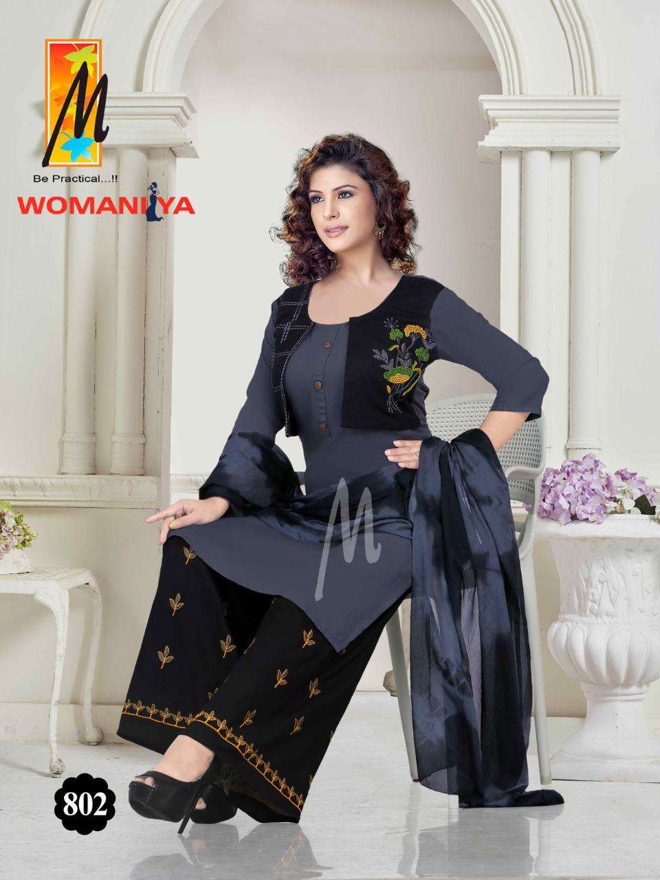 Womaniya By Master Heavy Rayon Readymade Suit Catalog Collection Wholesaler Lowest Best Price In Ahmedabad Surat Chennai India Uk Usa Malaysia Singapore Canada Australia Mauritius