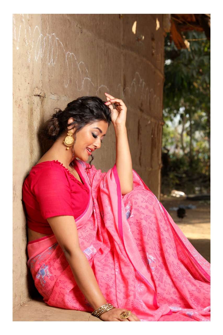 Aananda Vol 3 By Sr Brand Linen Sarees Authorized Supplier