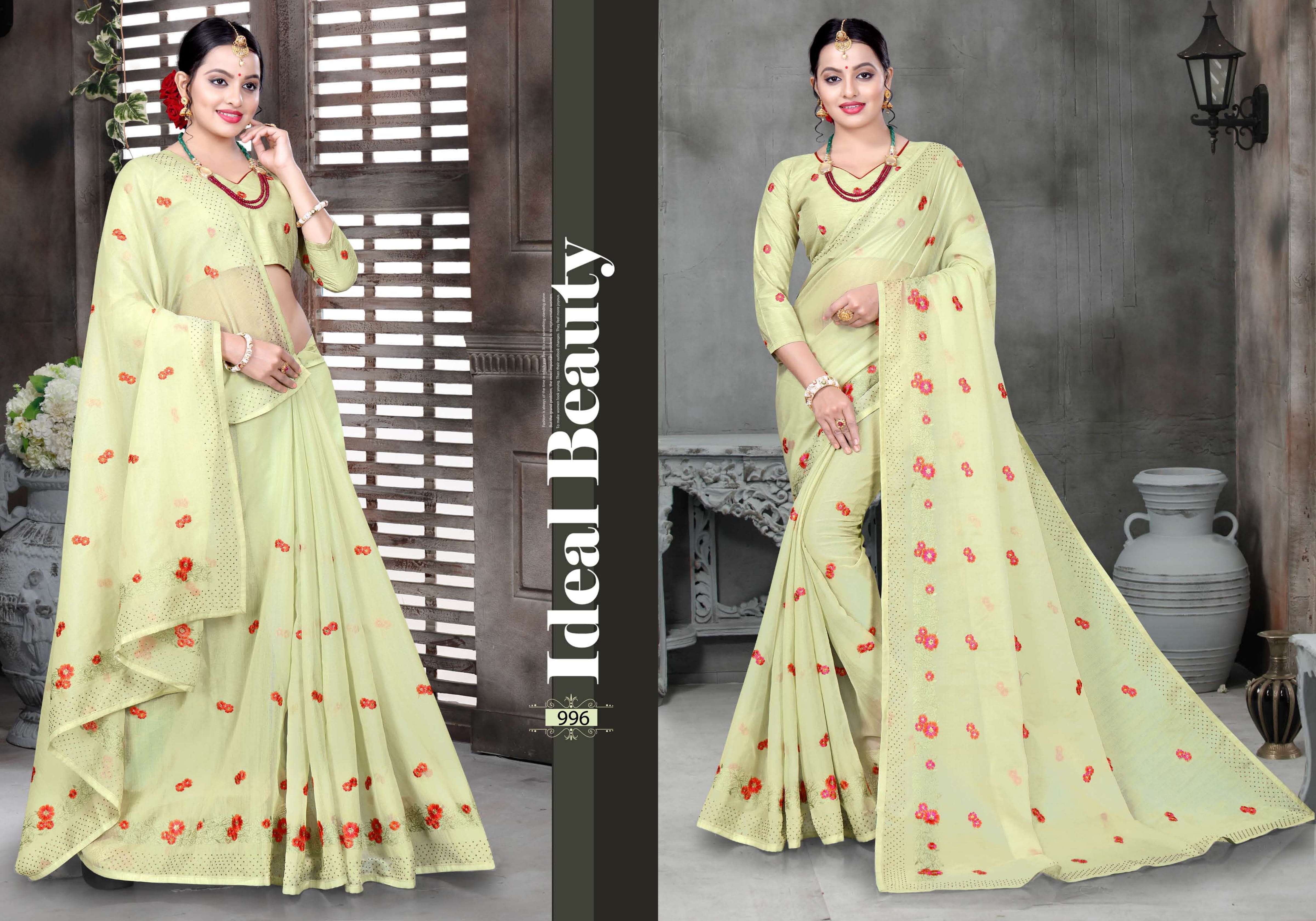 Amrut By Kaasni Fashion Wedding Work Saris Exports