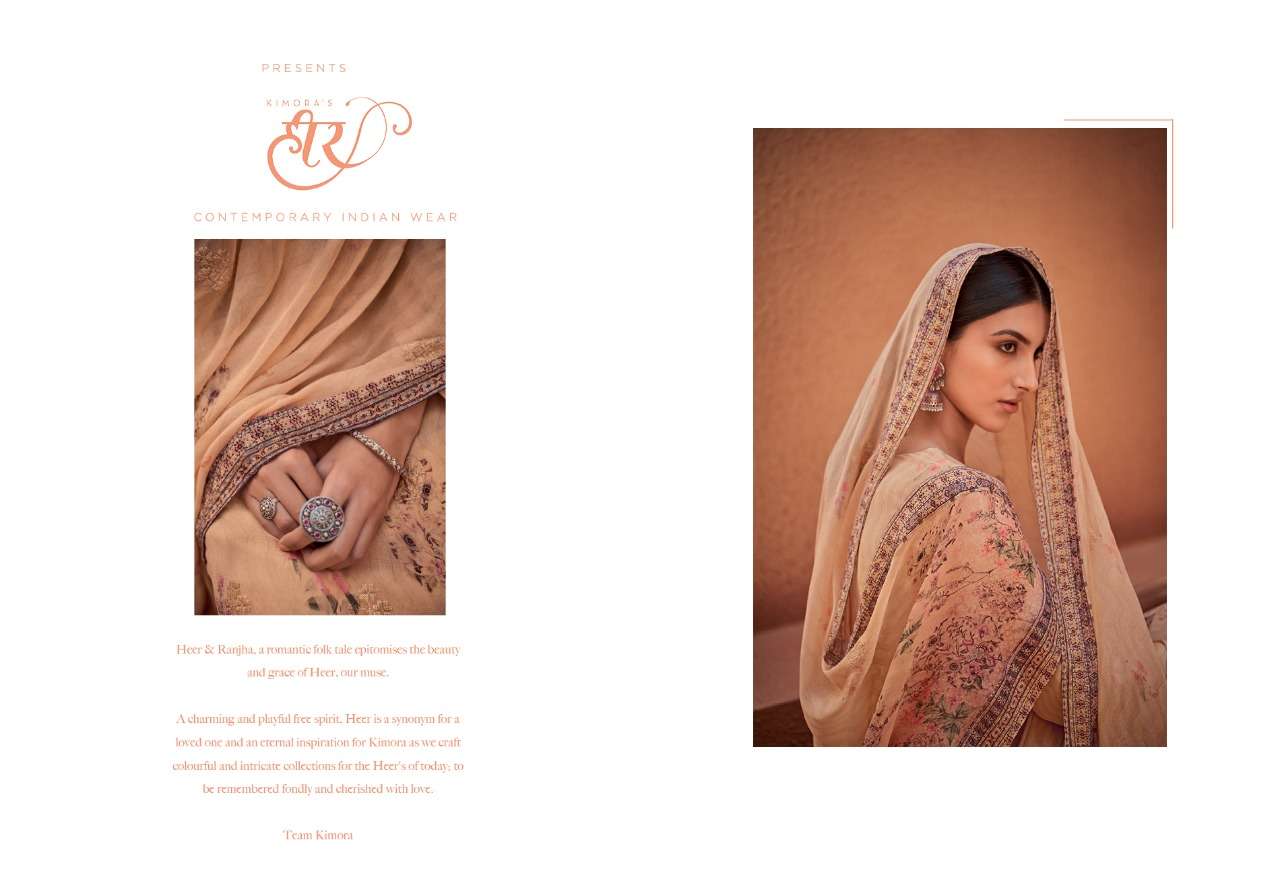 Heer Lehriya Vol 72 By Kimora Georgette Traditional Wear Suits