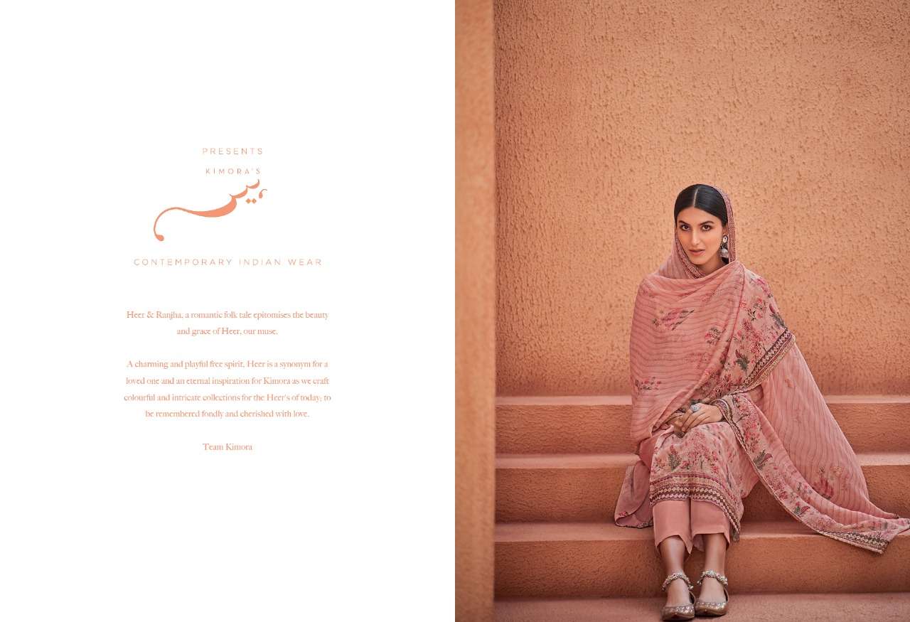 Heer Lehriya Vol 72 By Kimora Georgette Traditional Wear Suits