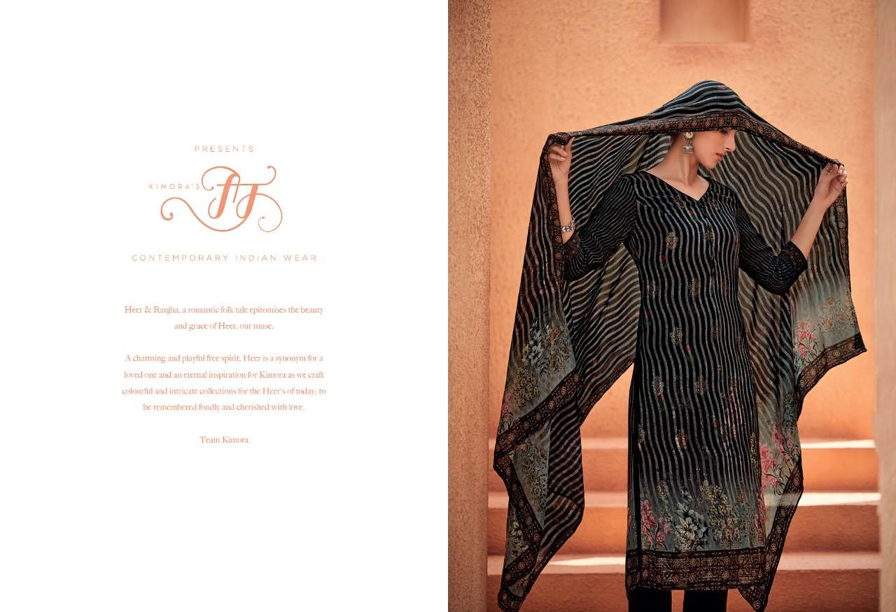 Heer Lehriya Vol 72 By Kimora Georgette Traditional Wear Suits