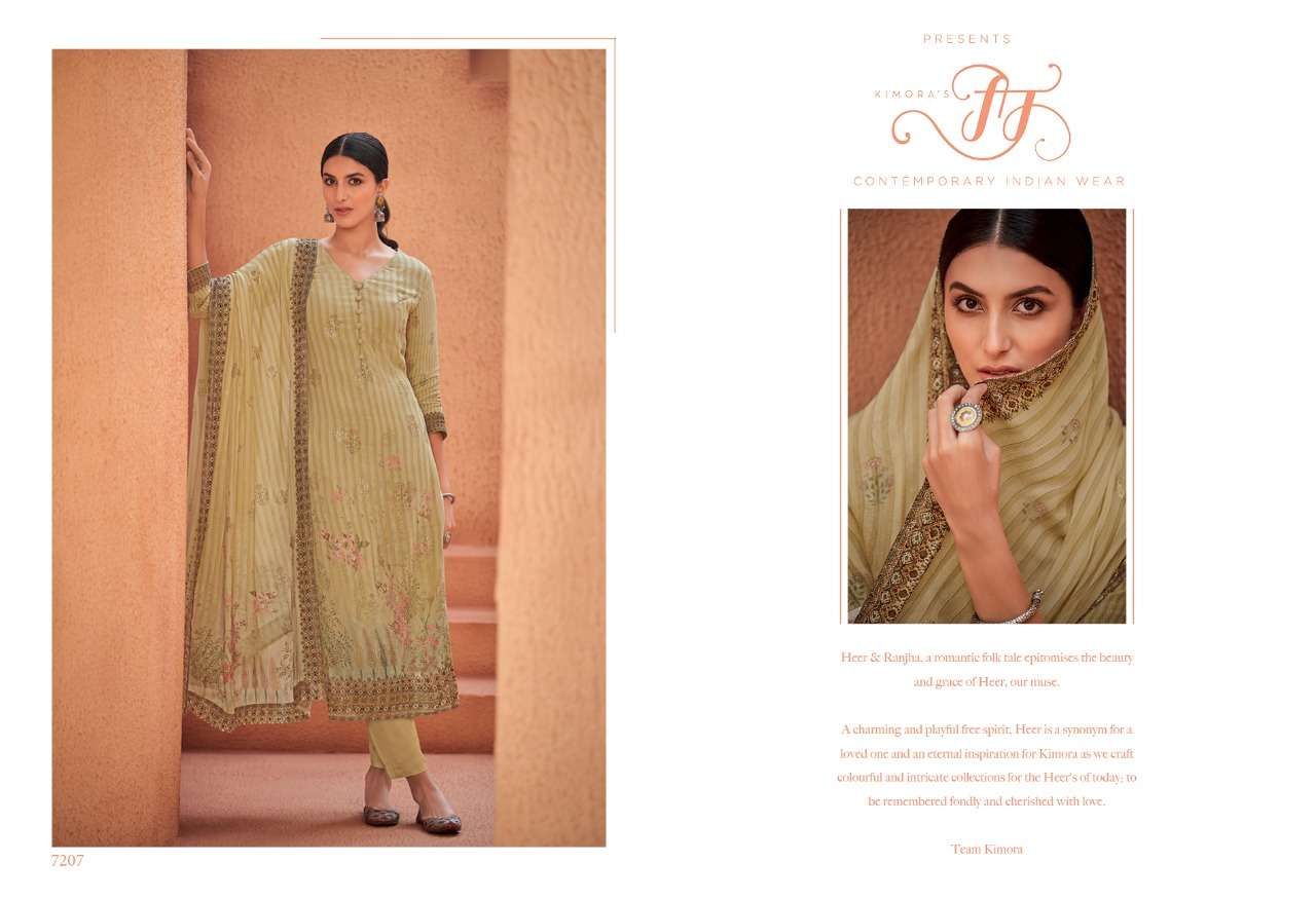 Heer Lehriya Vol 72 By Kimora Georgette Traditional Wear Suits