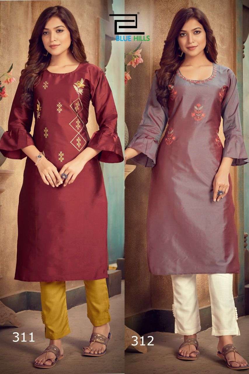 Instagram Vol 3 By Blue Hills Lowest Rates Kurti Exports