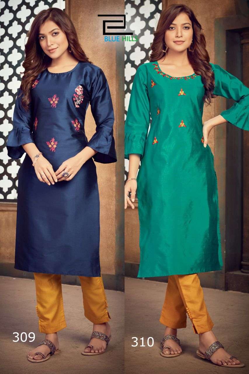 Instagram Vol 3 By Blue Hills Lowest Rates Kurti Exports