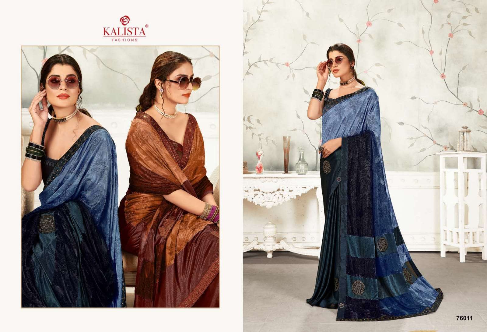 Kalista One Plus Vol 3 Printed Designer Saree