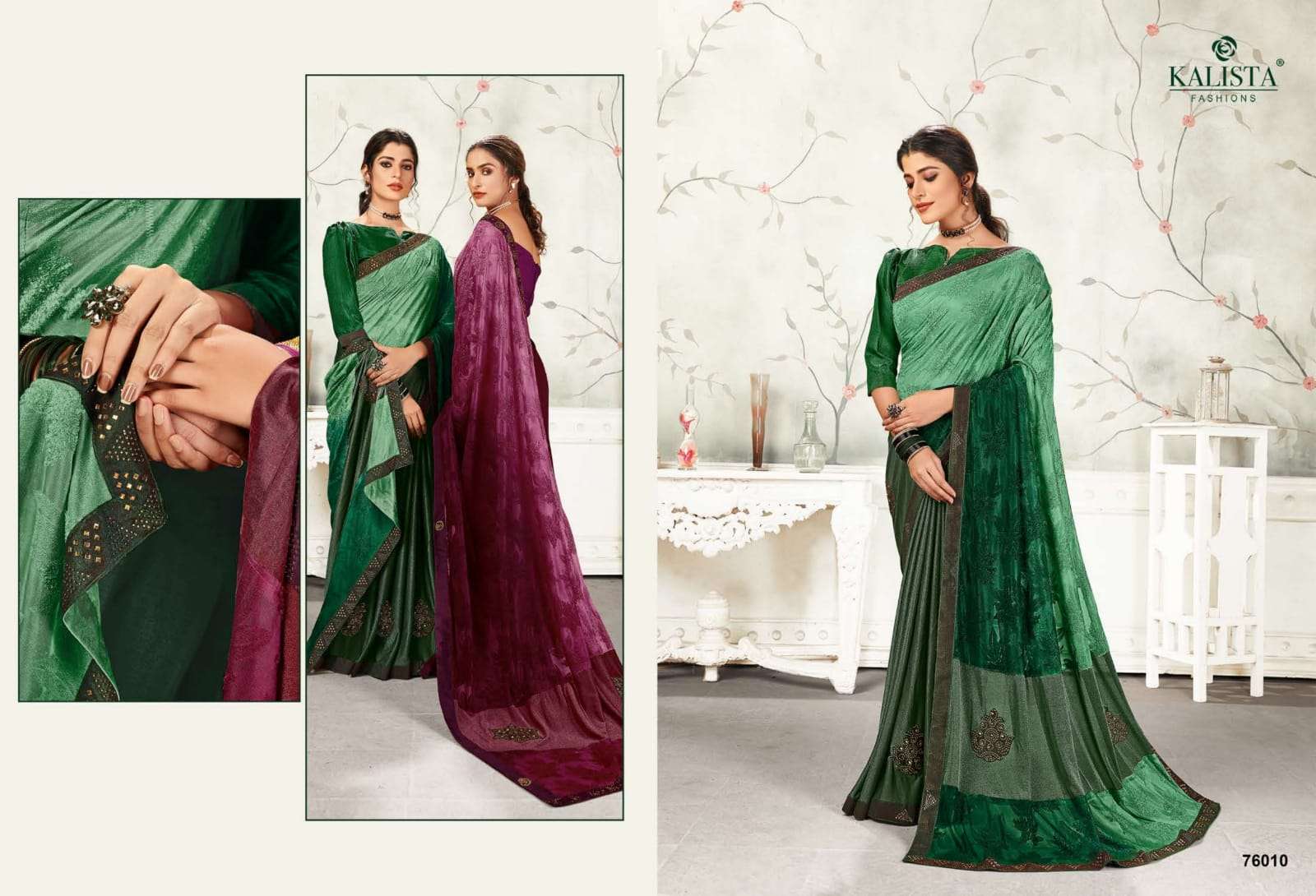 Kalista One Plus Vol 3 Printed Designer Saree