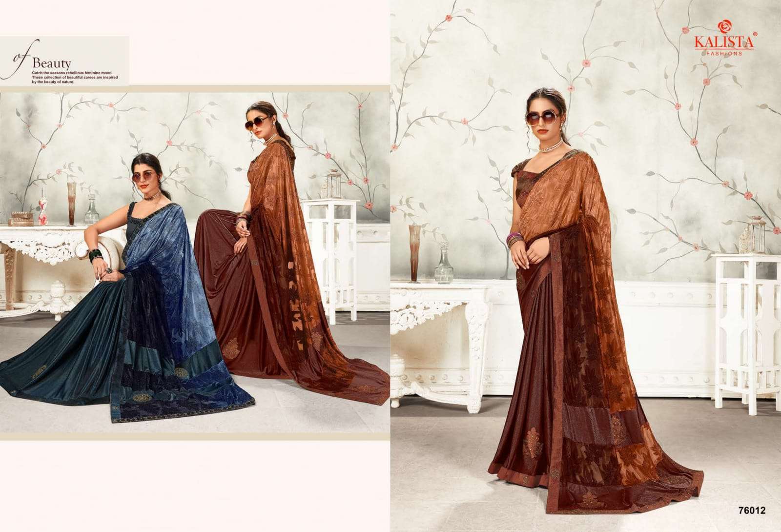 Kalista One Plus Vol 3 Printed Designer Saree