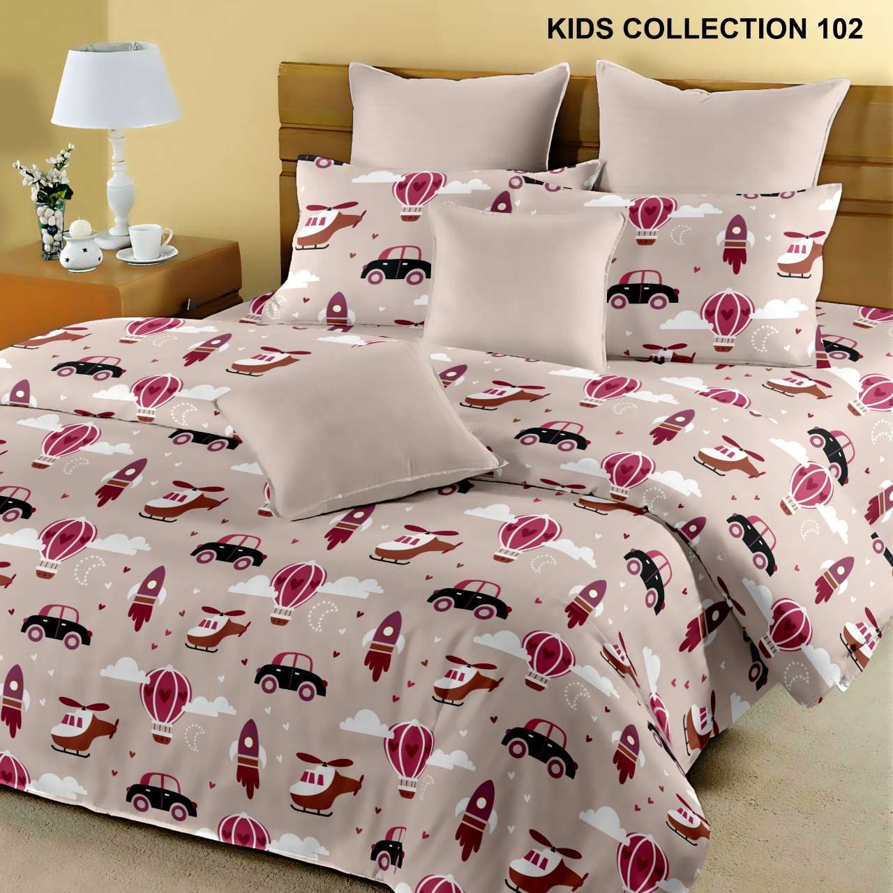 Kids Bedsheets King Size Cotton Bedsheets Double Bed Sheets