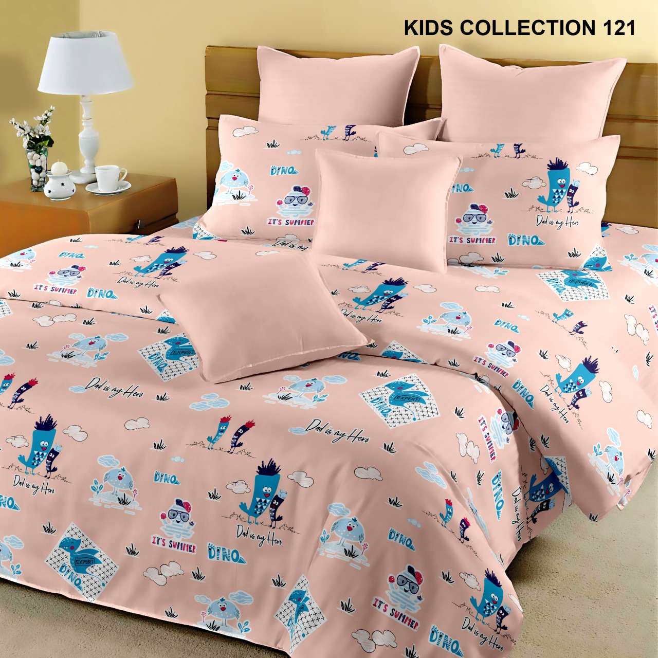 Kids Bedsheets King Size Cotton Bedsheets Double Bed Sheets
