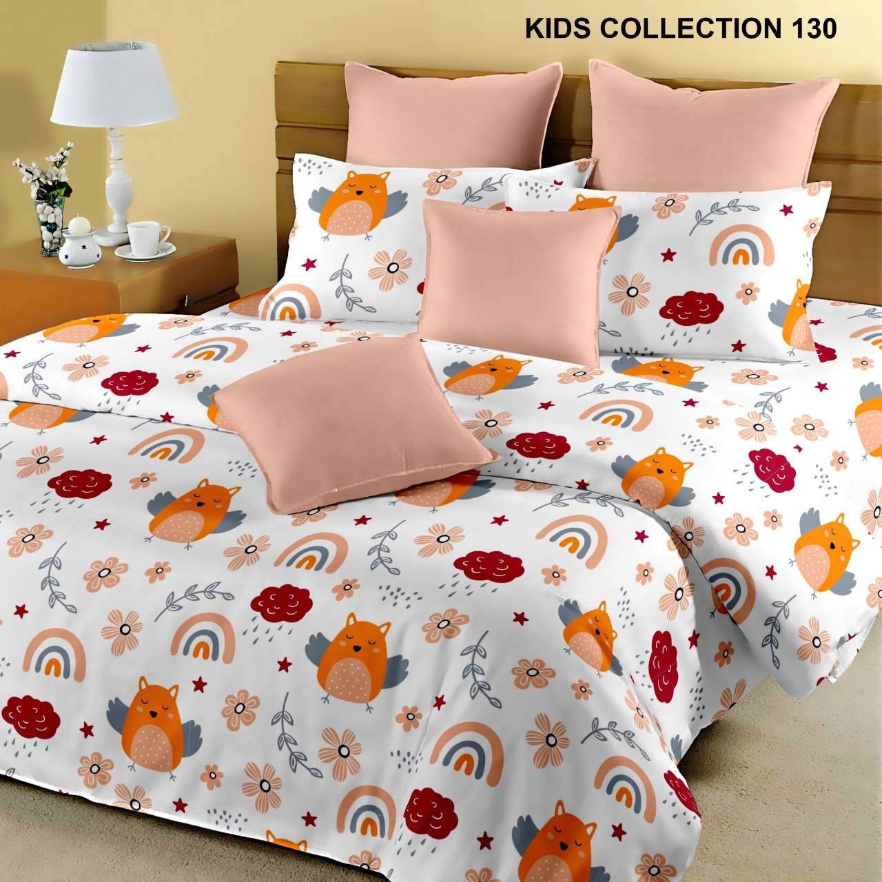 Kids Bedsheets King Size Cotton Bedsheets Double Bed Sheets
